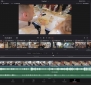 Typické pracovní prostředí programu DaVinci Resolve