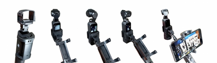 Použití kamerky DJI OSMO Pocket a teleskopické tyče