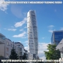 Dekonstruktivistický mrakodrap Turning Torso v Malmö